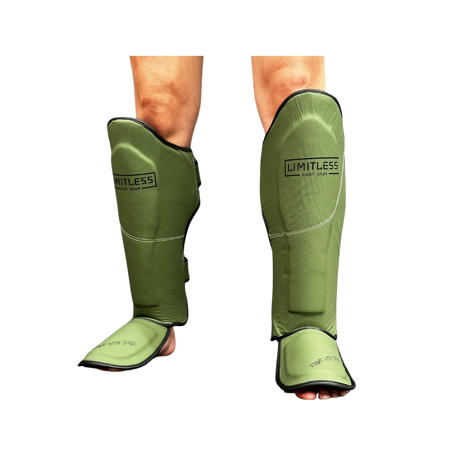 LFG V2 Olive Green Shin Guard